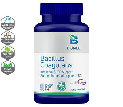Bacillus coagulans 90 caps - 30% off (Exp. 8/31/24)