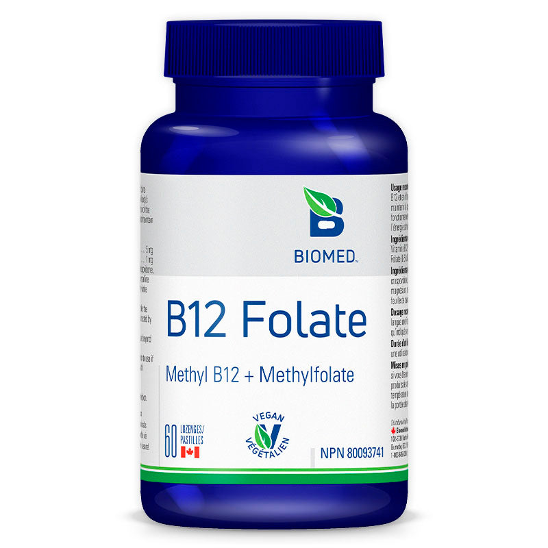 B12 Folate 60 lozenges
