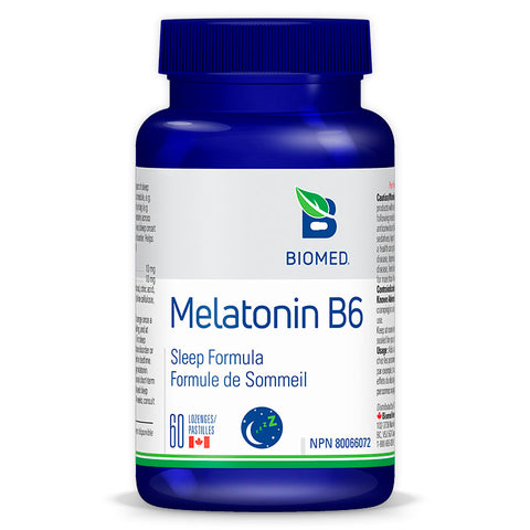 Melatonin + B6 60 lozenges