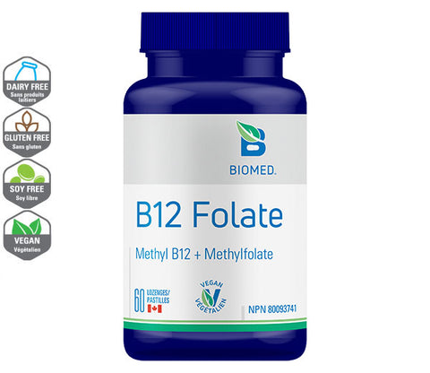 B12 Folate 60 lozenges