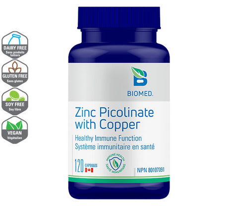 Zinc Picolinate with Copper 120 caps