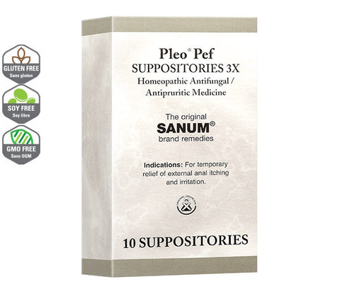 Pleo-PEF (Pefrakehl) suppositories 3X (10)