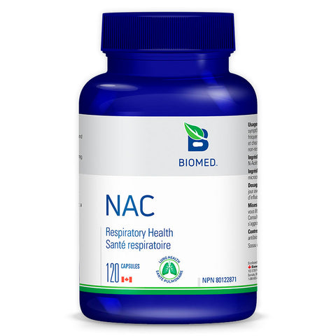 NAC (N-acetyl-l-cysteine) 120 caps