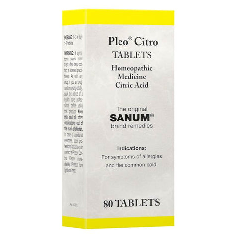 Pleo-CITRO (Citrokehl) tablets 10X,30X,200X (80)