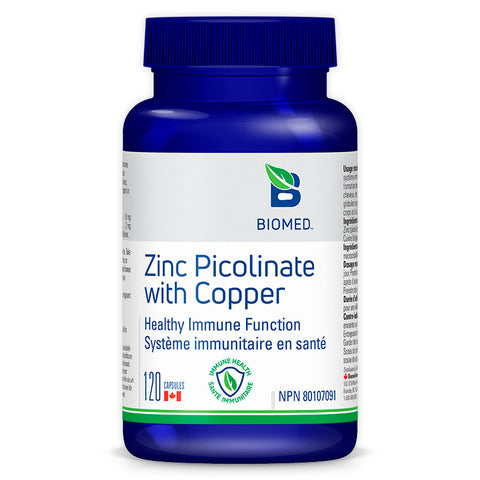 Zinc Picolinate with Copper 120 caps