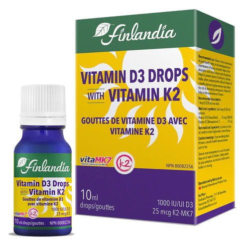 Vitamin D3 Drops with Vitamin K2 10 ml